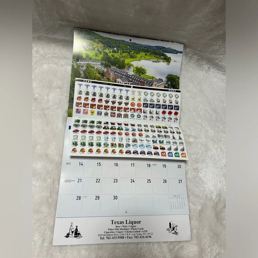 SCENES OF NEW YORK 2026 wall calendar